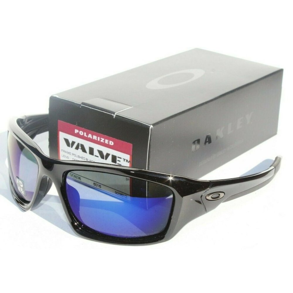 OAKLEY Valve POLARIZED Sunglasses Polished Black